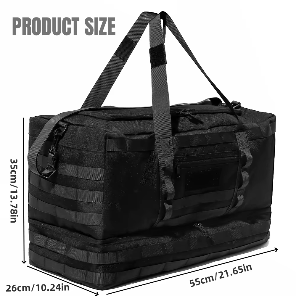 50L bagages sac polochon Camping stockage tactique grands sacs hommes randonnée voyage alpinisme