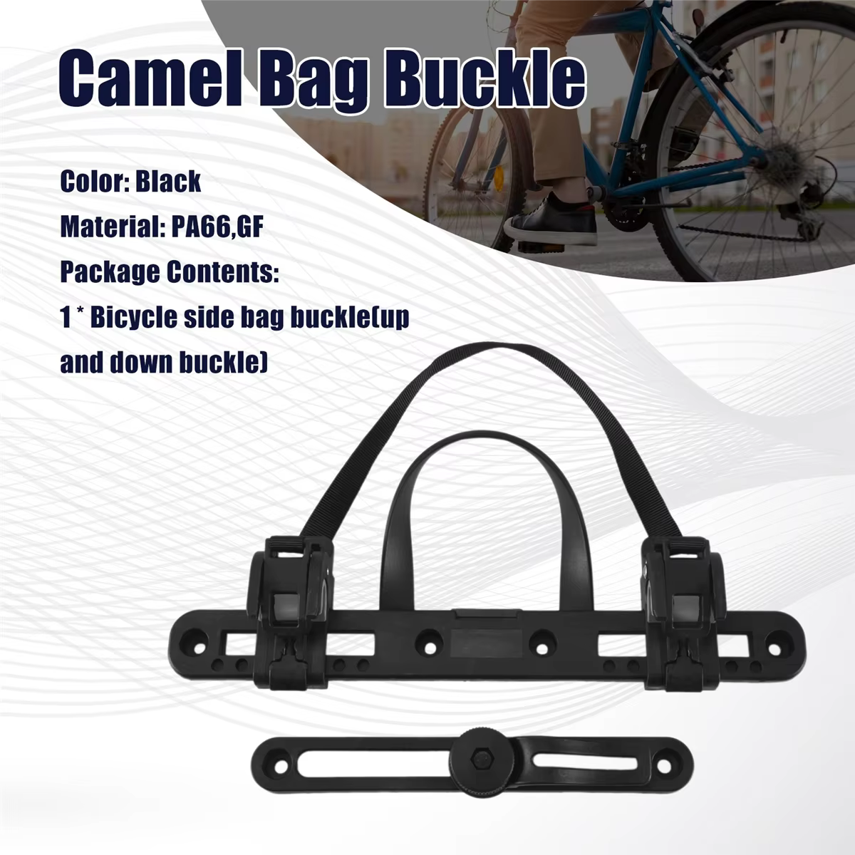 Sac chameau pour bagages de vélo, accessoires de vélo, équipement d'équitation
