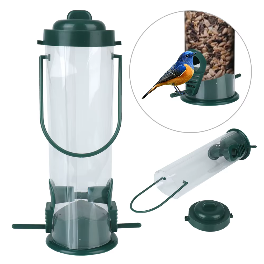 Mangeoire pour oiseaux, décoration extérieure, mangeoire pour graines d'oiseaux sauvages, outil d'alimentation pour oiseaux, vaisselle suspendue, Paddock de jardin