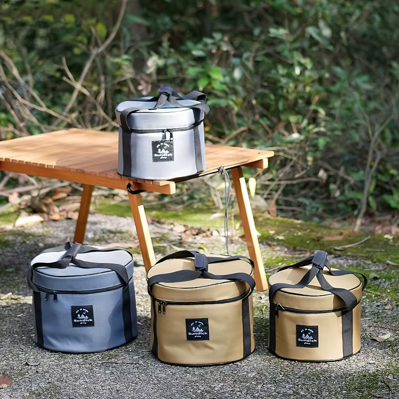 Sac de rangement rembourré pour ustensiles de camping 9L/14L