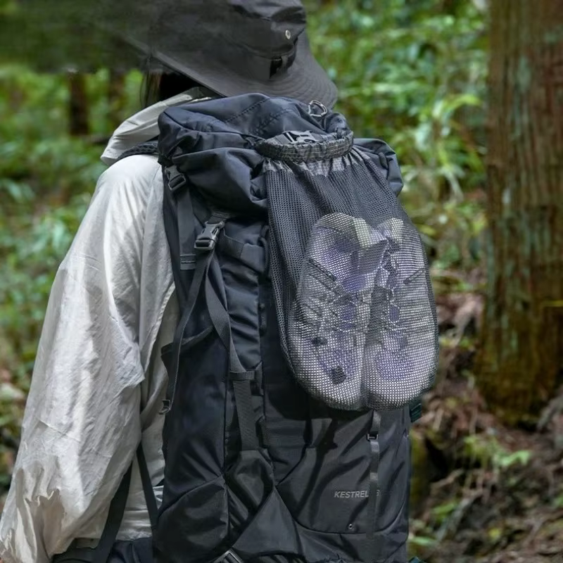 Sac de voyage pour chaussures Dyneema imperméable - Pochette de rangement portable anti-poussière pour accessoires de sacs de plein air