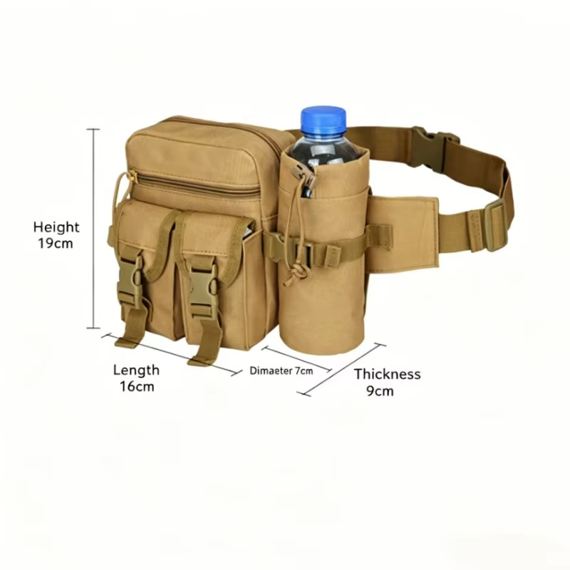 Sac banane multi-sports pour bouteille d'eau