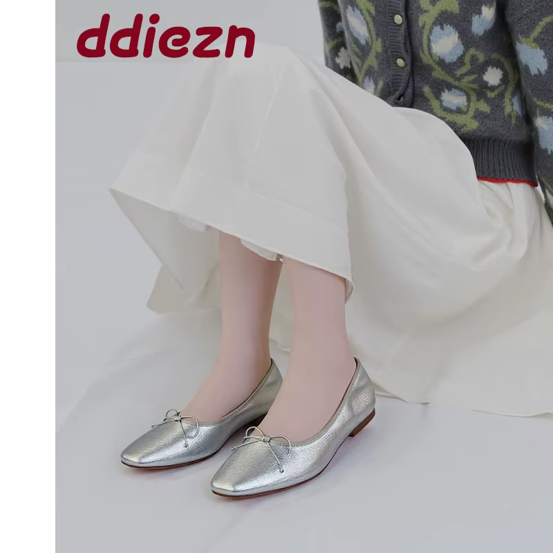 Chaussures de luxe à nœud papillon pour femmes