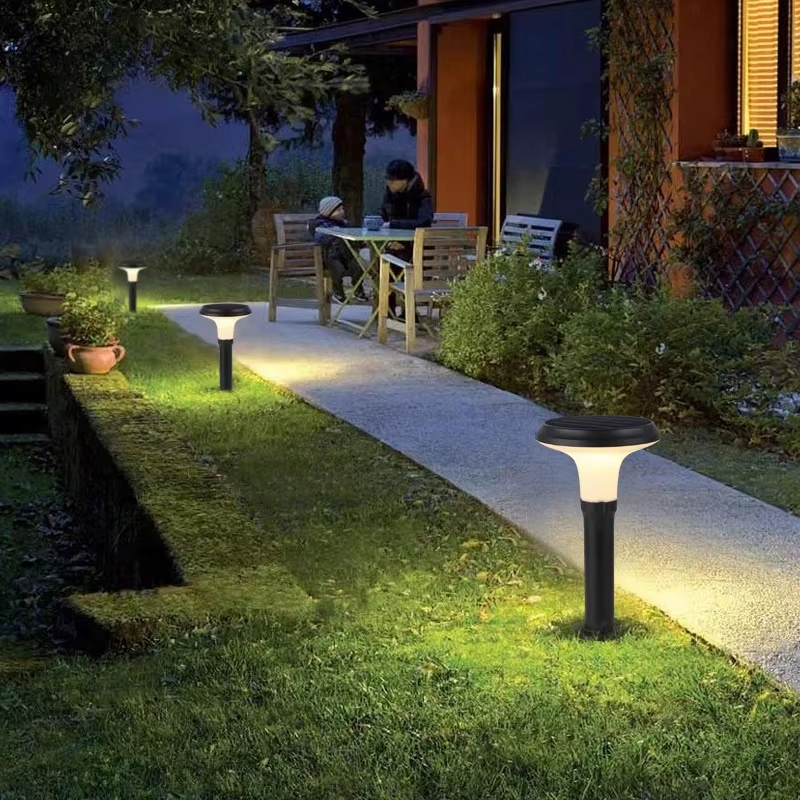 Lampes solaires extérieures de pelouse pour lampe de jardin Villa cour en aluminium paysage chemin pilier lumière décor moderne éclairage étanche IP65