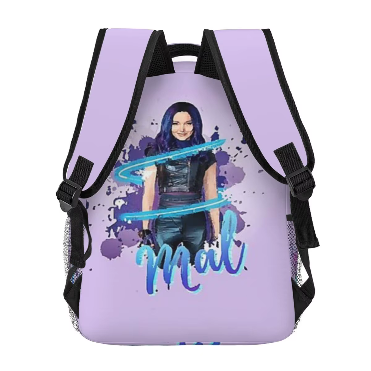 Sac à dos Mal Descendants 3 pour hommes et femmes, sac à dos tendance pour étudiants, sac à bandoulière pour le collège, 17 pouces