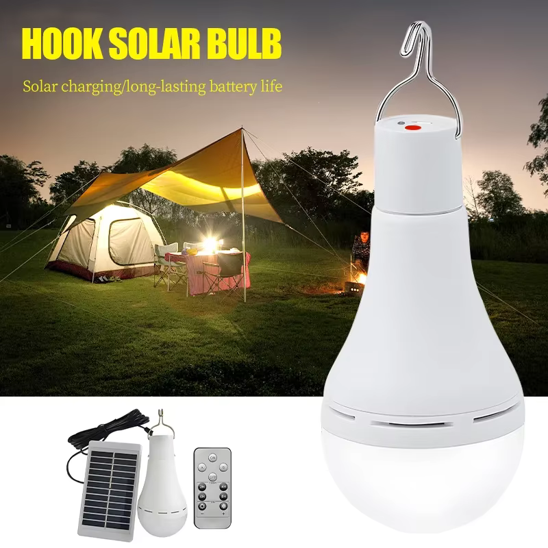 Lampe de secours solaire Rechargeable USB
