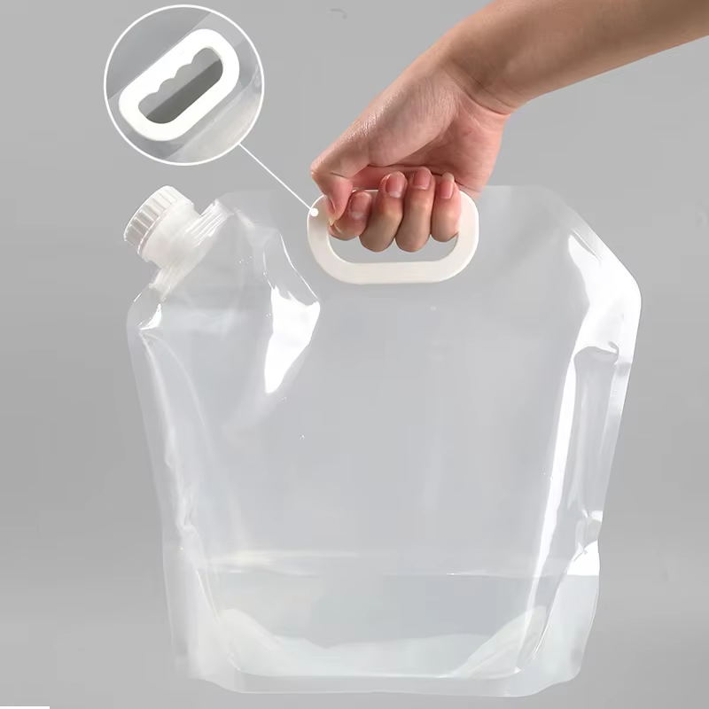 5/10L Camping sac à eau Portable pliant seau d'eau grand récipient
