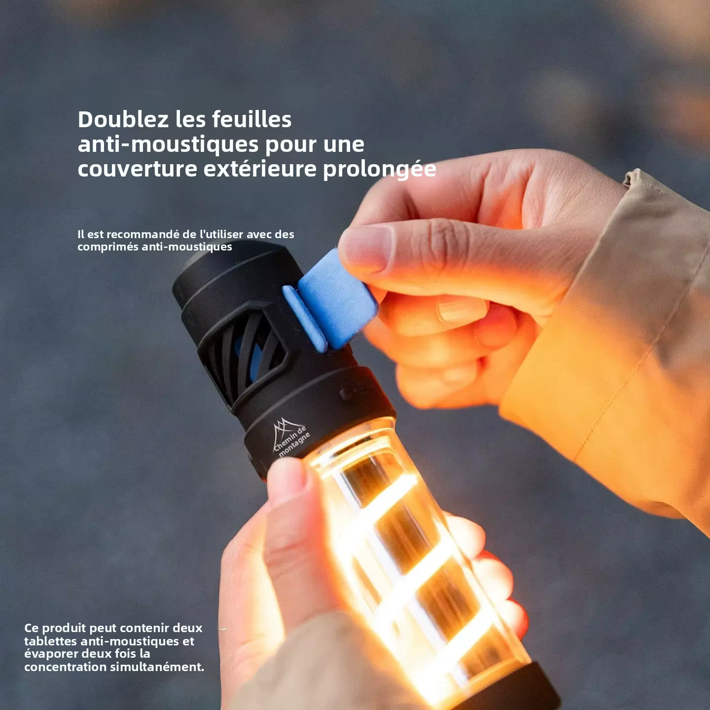 Lampe anti-moustiques MOUNTAINHIKER