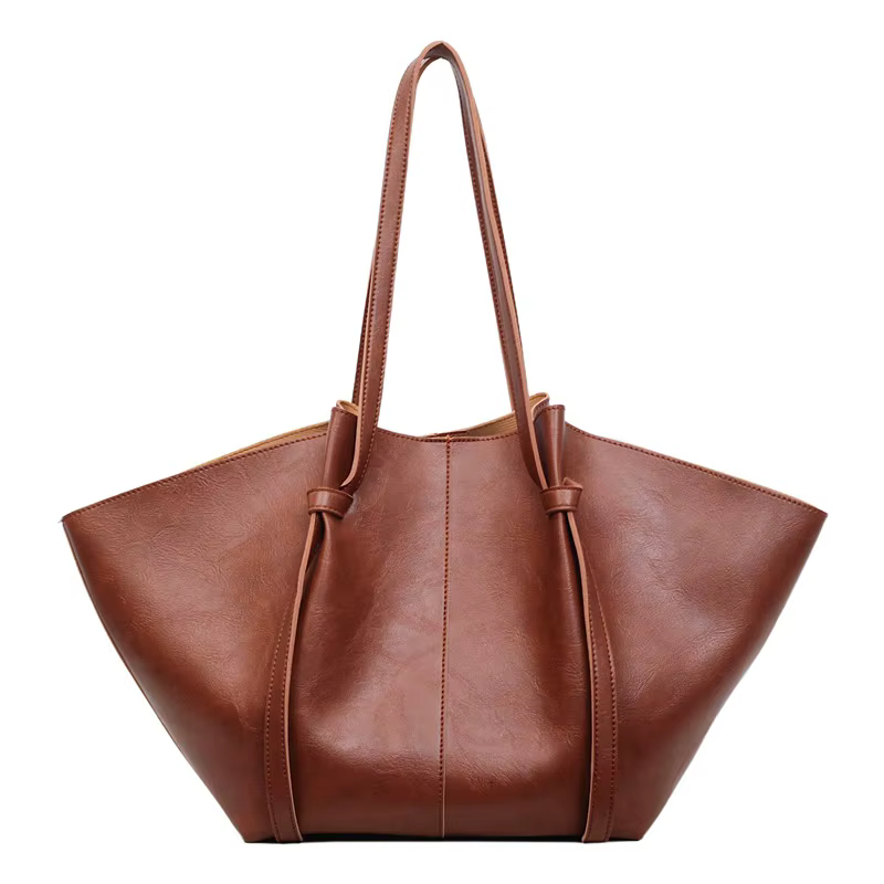 Sac fourre-tout rétro grande capacité, nouveau style 2026, sac de banlieue à bandoulière unique, sac de shopping populaire transfrontalier