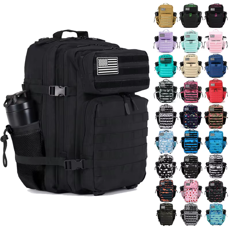 25L 35L 45L sac à dos tactique hommes femmes Sports de plein air voyage salle de sport sac de randonnée Molle militaire Camping chasse survie sac à dos
