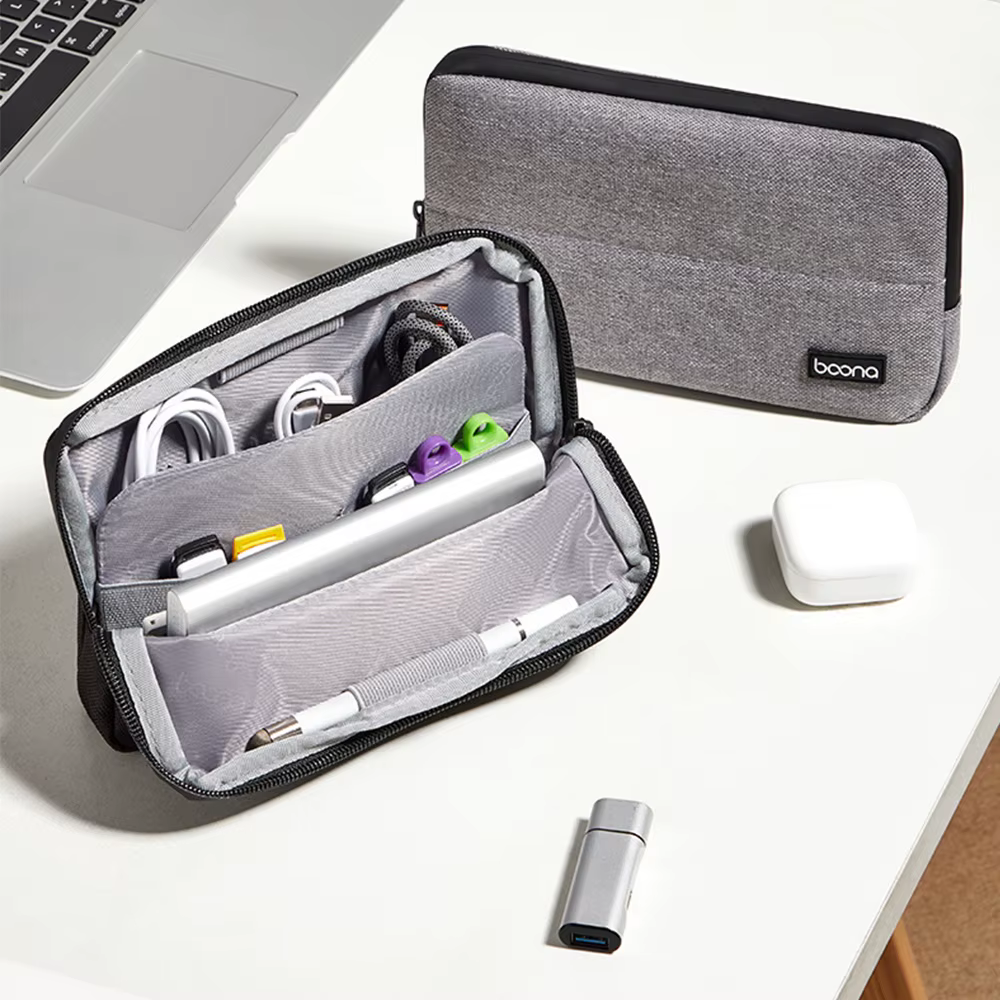 Sac de rangement numérique double couche en PU
