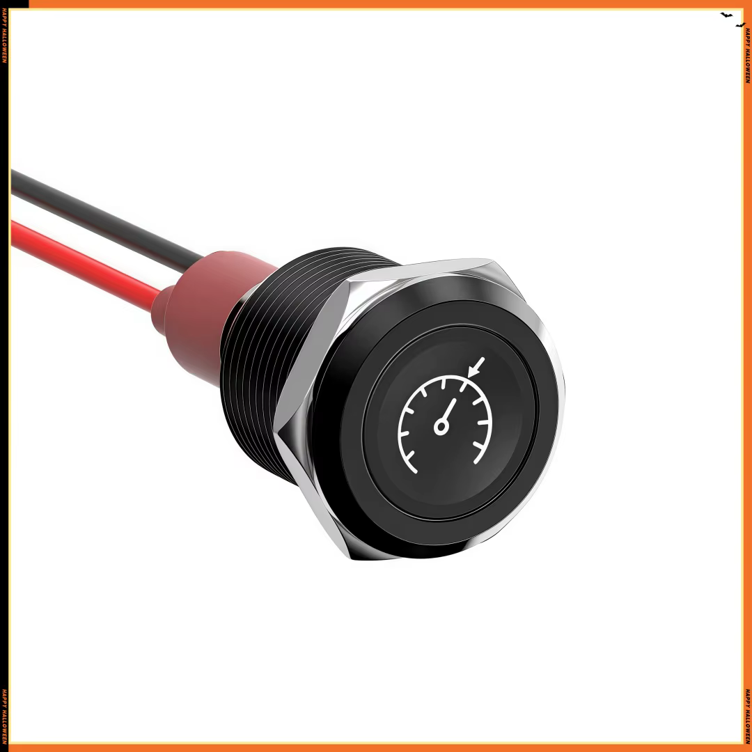 Lampe étanche 10/12mm 12V24V voiture bateau indicateur LED Instrument avertissement tableau de bord clignotant feux pilotes personnalisés