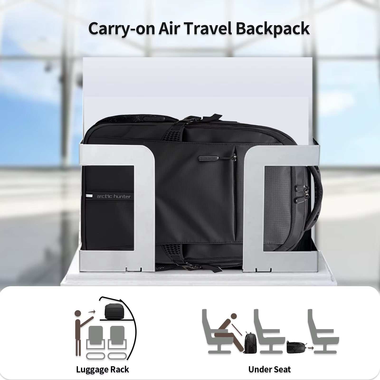 ARCTIC HUNTER sac à dos d'escalade en plein air pour hommes femmes léger grande capacité homme sacs randonnée sac à dos voyage cartable Mochila mâle