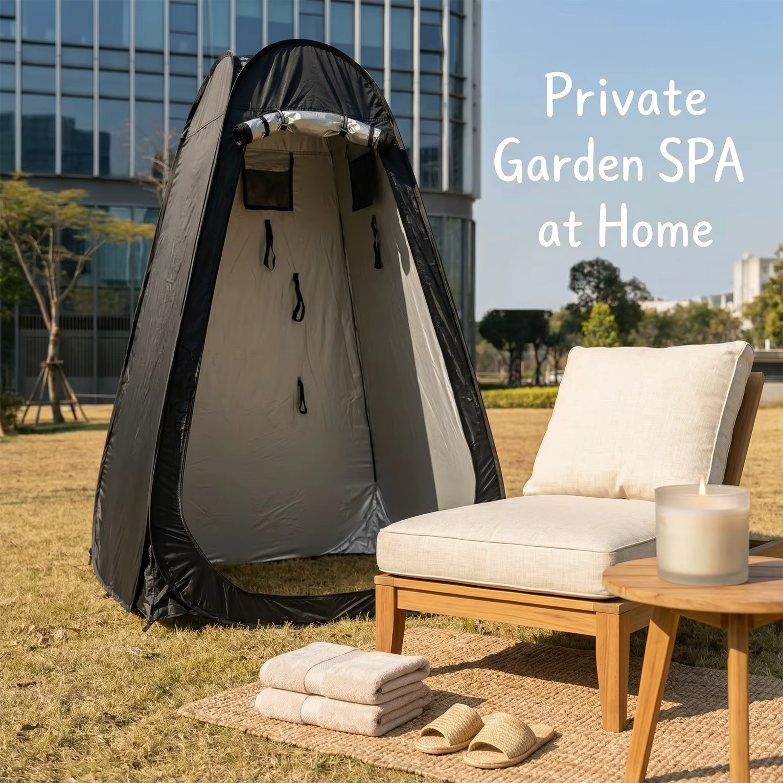 Tente Parasol Portable Extra-Large Idéale pour les Sorties Printanières