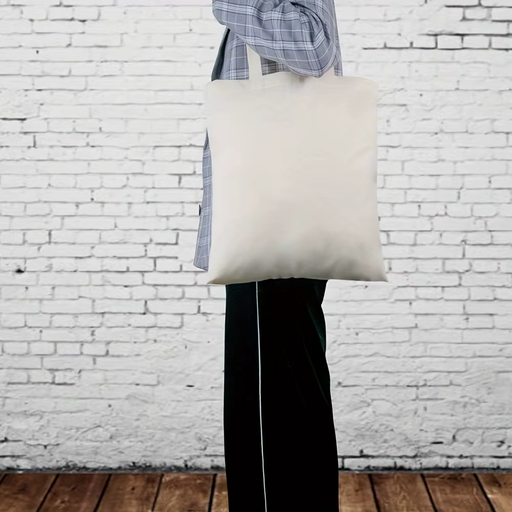 4 | 6 | 8 | Paquet de 12 sacs fourre-tout économiques en coton, sacs en tissu d'épicerie légers et moyens réutilisables, adaptés au bricolage et au publicité