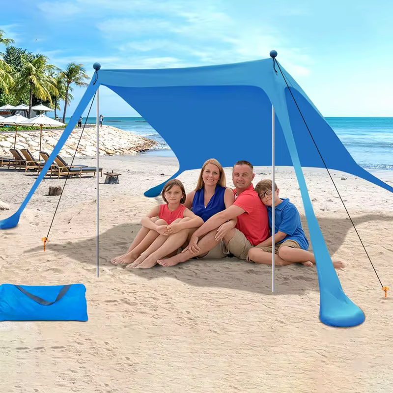 Tente de Camping auvent de plage extérieur UPF50 +