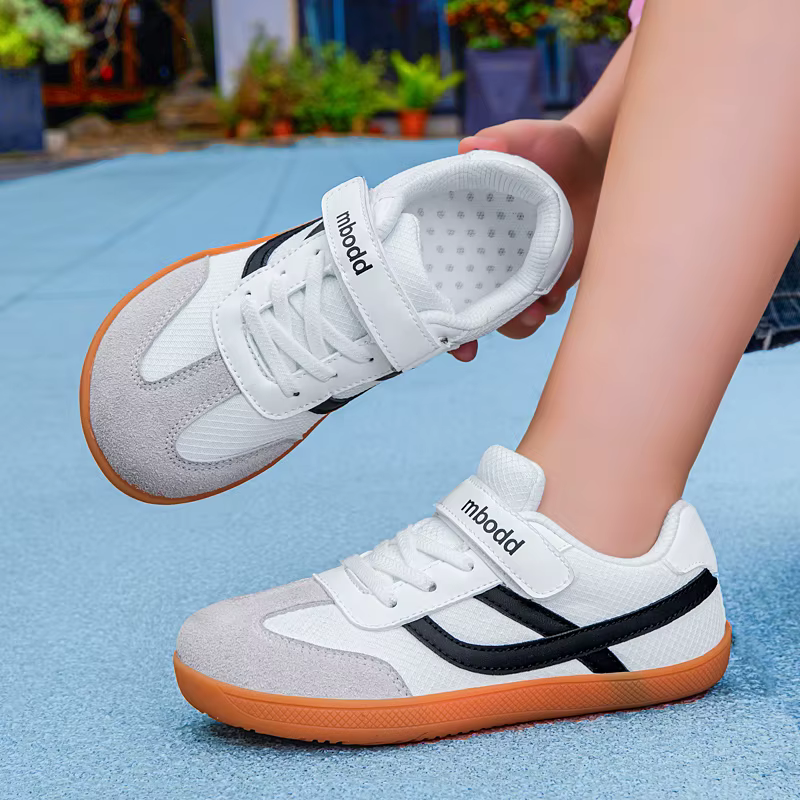 Chaussures de sport pour enfants, chaussures de sport à semelle plate et large pour enfants, chaussures de danse simples pour garçons/filles, chaussures de marche