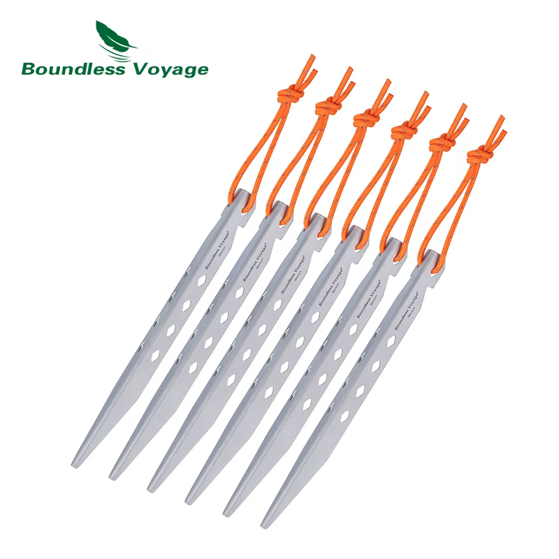 Boundless Voyage-Piquets de tente en titane ultralégers