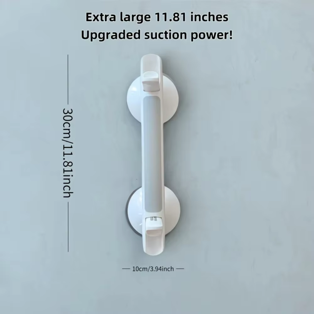 Barre d'appui de sécurité robuste pour douche et salle de bain, avec poignée antidérapante, pour personnes âgées et handicapées, outil d'aide à l'équilibre pour la baignade