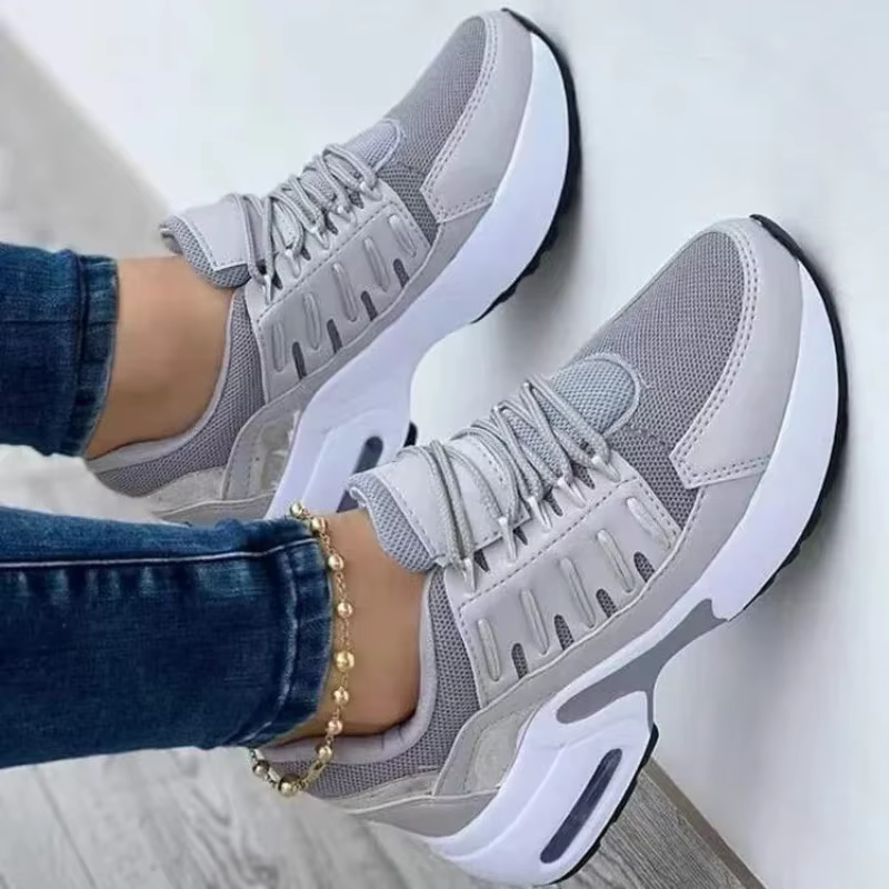 Baskets de tennis à plateforme pour femmes