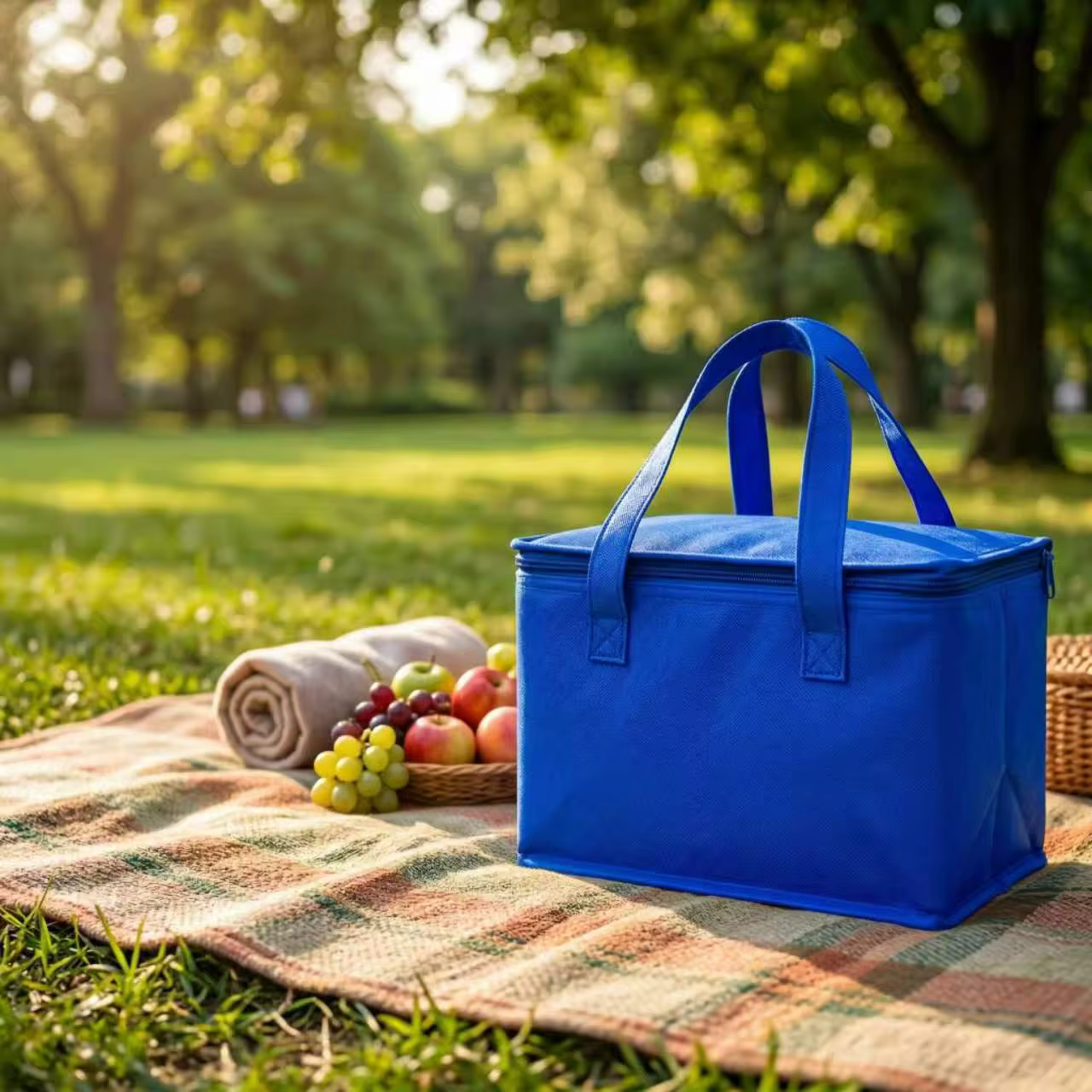 Sac Isotherme pour Aliments, Sac de Pique-Nique Portable, Sac Isotherme pour Boissons, Sacs de Rangement Réfrigérés, Organisateur Réfrigéré