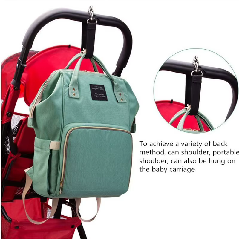 Lequeen-Sac à langer de grande capacité pour femme