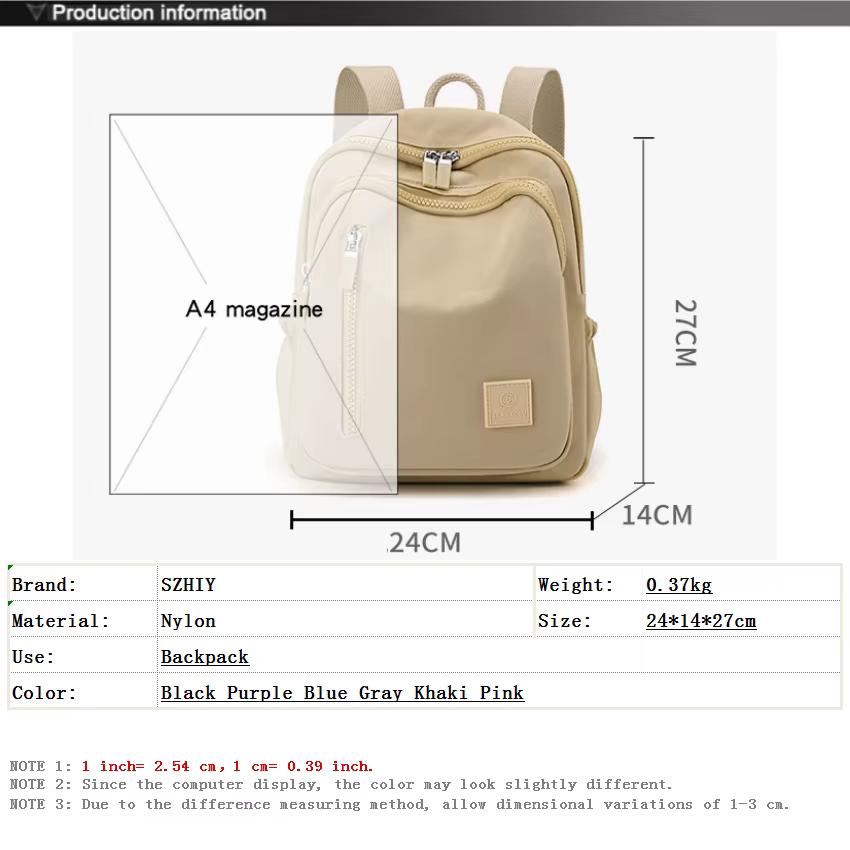 Sac à dos étanche pour femme