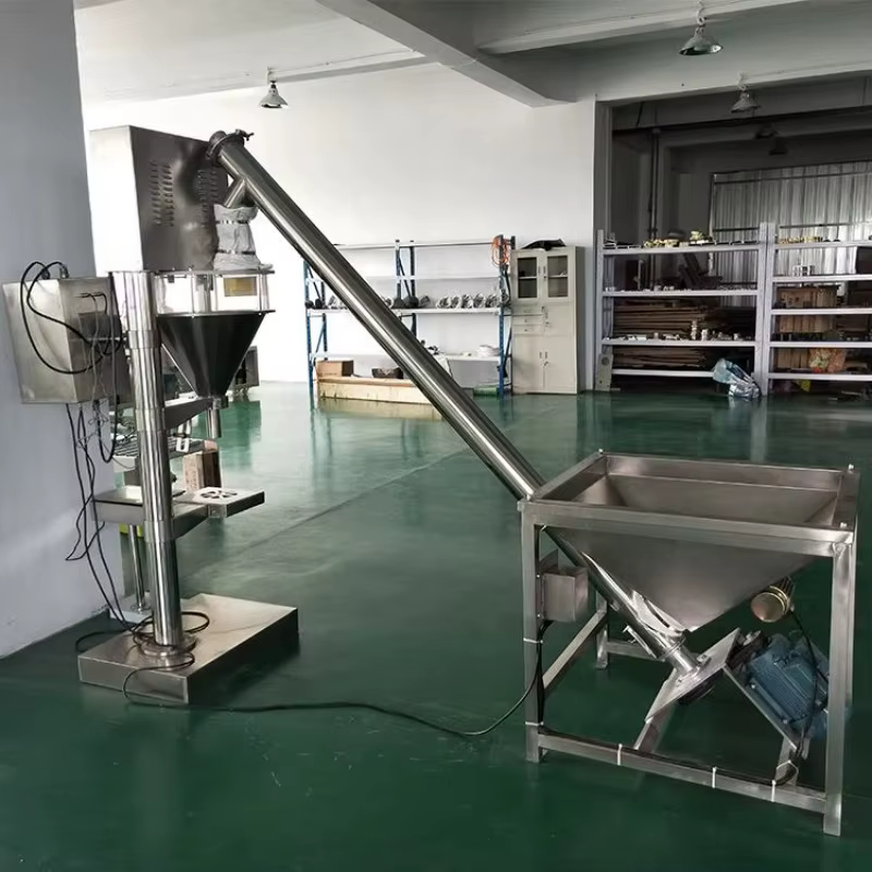 Machine d'emballage automatique de la farine de 25kg Machine de remplissage de sac de 25kg Machine d'emballage d'ATTA de 25 kg