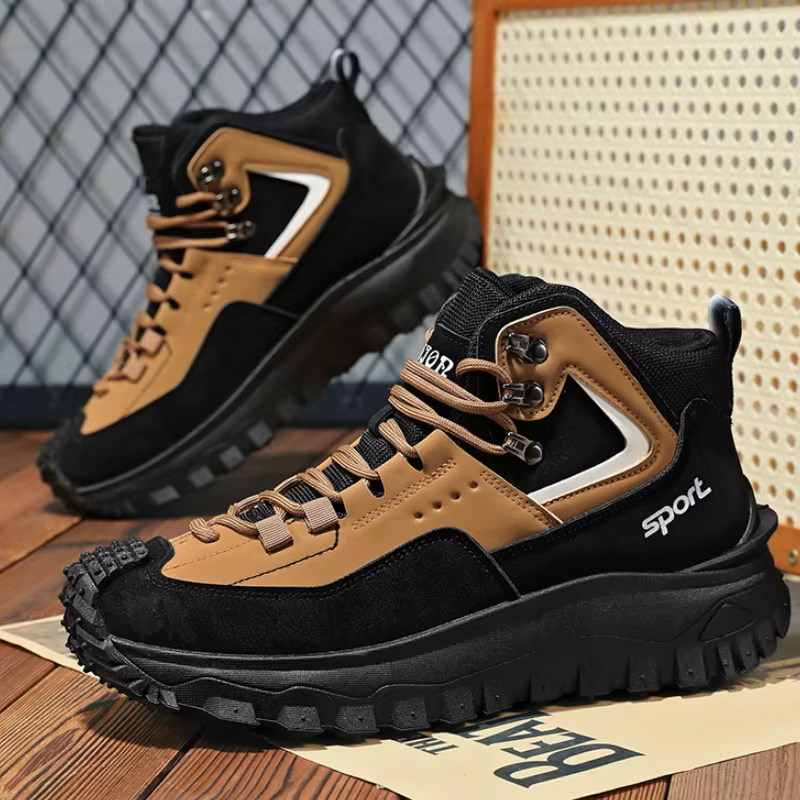 Chaussures de randonnée d'extérieur à tige haute pour hommes