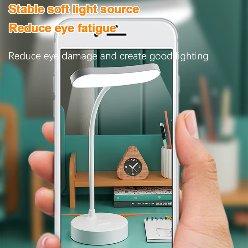 Lampe de lecture LED veilleuse Rechargeable 3 niveaux lumière de gradation