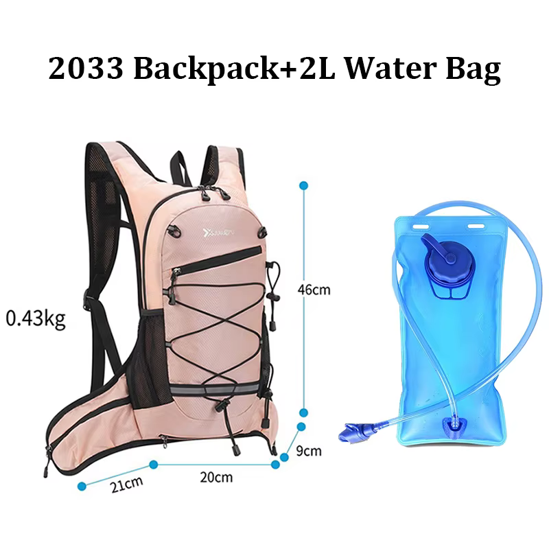 Ensemble de sac à dos d'hydratation pour vélo