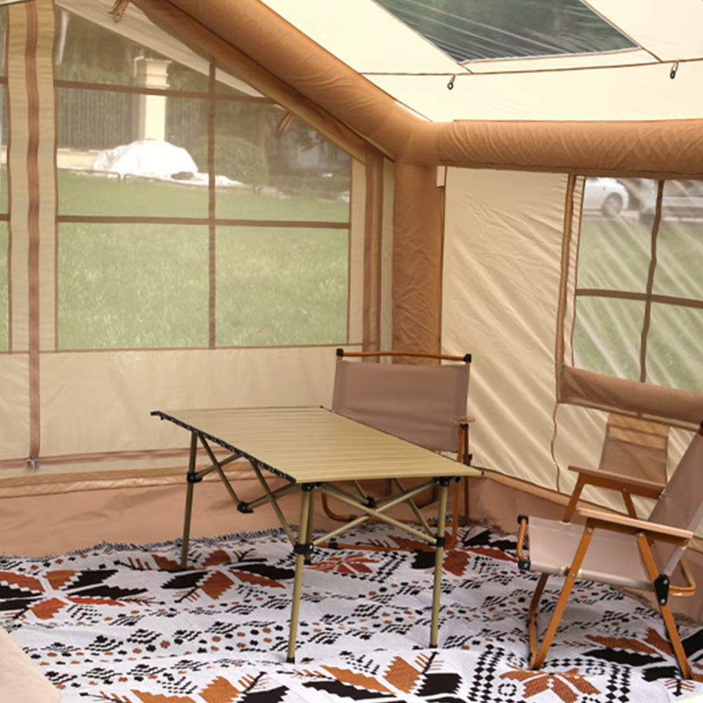 Tente gonflable portable imperméable facile à installer pour les événements et le camping - Utilisation commerciale Tissu Oxford Quatre saisons Prix d'usine pas cher