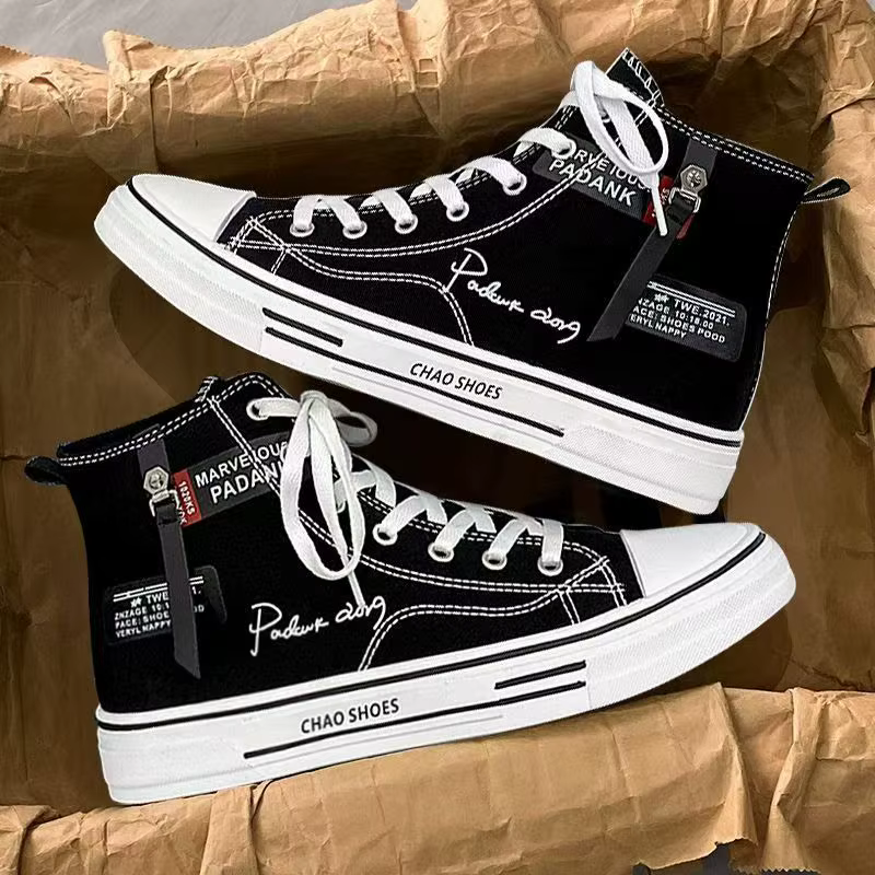 Baskets en toile pour hommes 2026 – Chaussures de course confortables et tendance, antidérapantes pour l'extérieur, chaussures de sport décontractées pour hommes