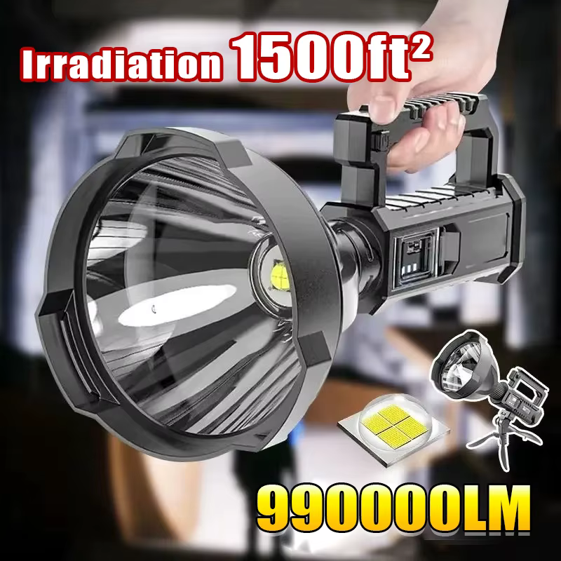 1500000 Lampe de poche LED puissante et Portable