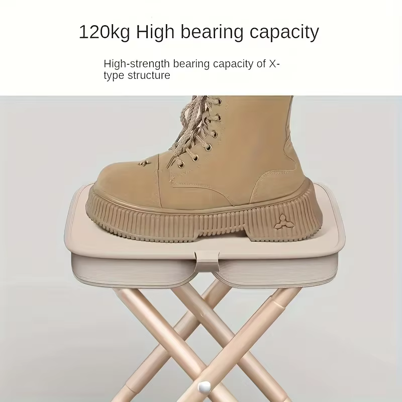 Tabouret de sac à dos pliable