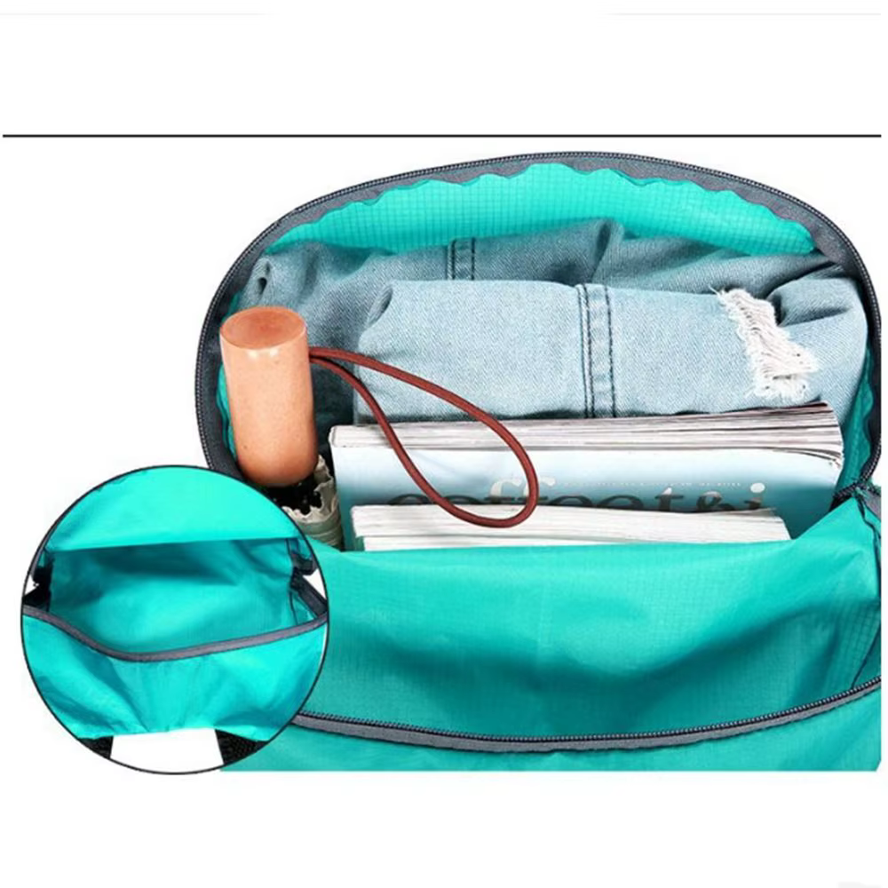 Sac à dos pliable ultra-léger et imperméable pour l'extérieur