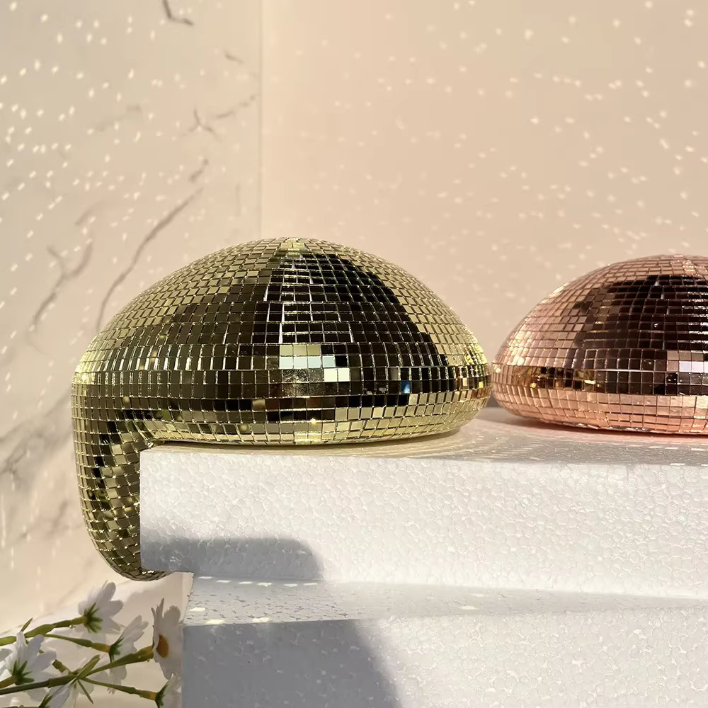 Boule Disco miroir, boule de verre réfléchissante