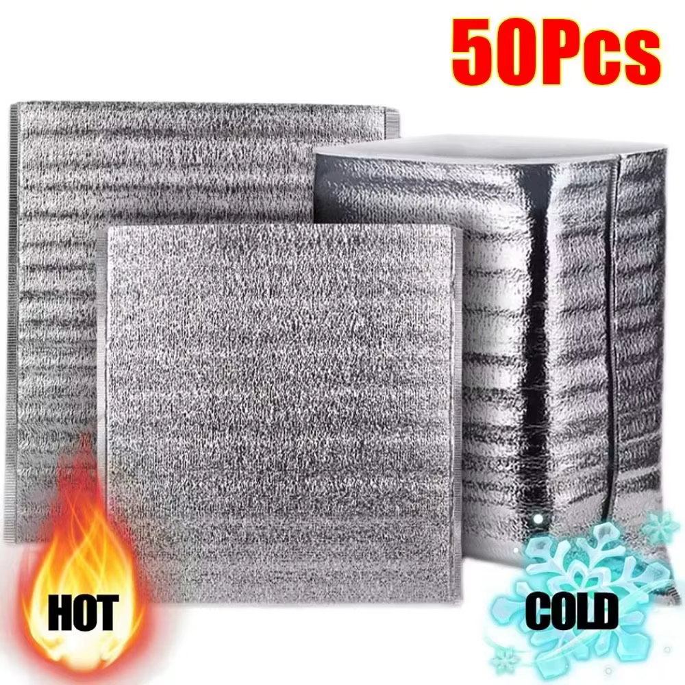 Sac isotherme en aluminium 2/4/6 pièces pour pique-nique