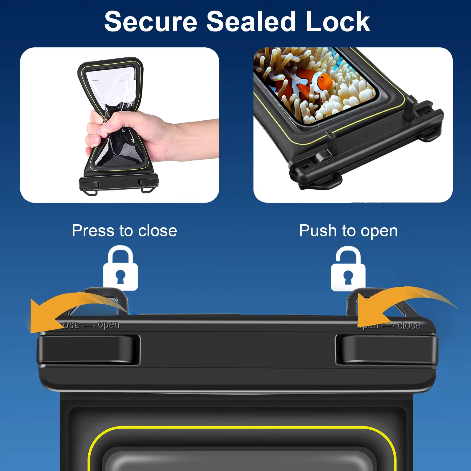 Sac étanche pour téléphone - Étui pour téléphone avec cordon