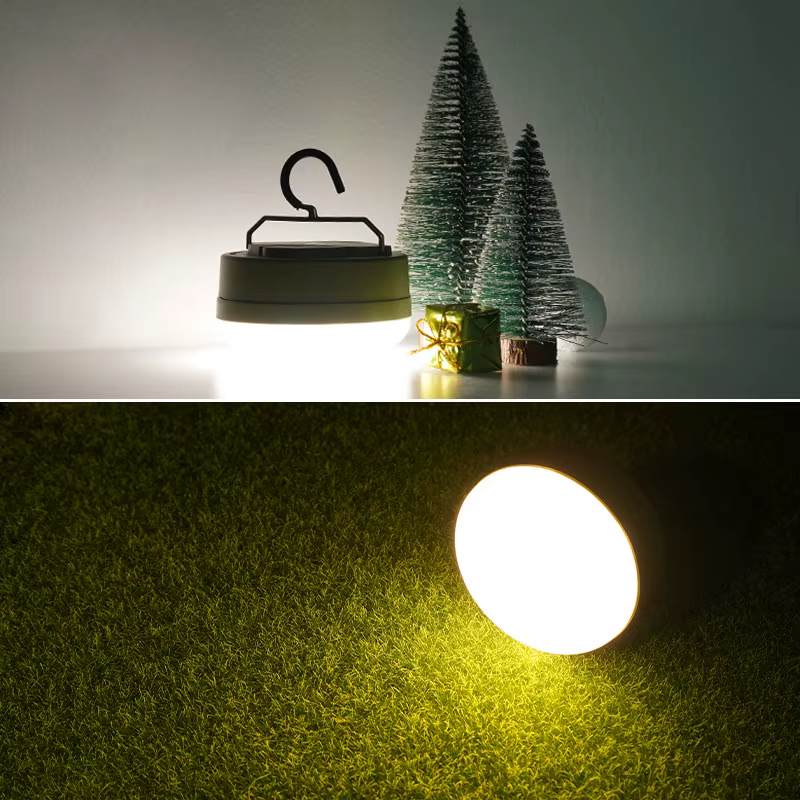 MOSLIGHTING extérieur LED Camping lumière 4 Modes MiNi Portable accrocher tente lampe USB Rechargeable
