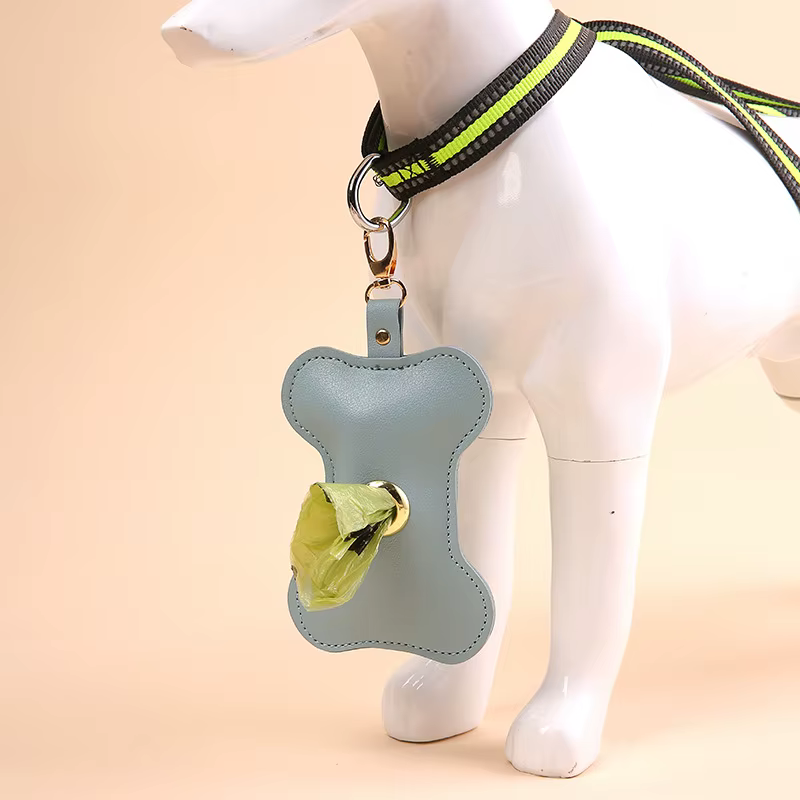 Sac de collection de roses pour animaux de compagnie en cuir PU