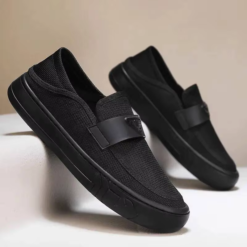 Chaussures Homme 2026 – Baskets Décontractées Ultra-légères à Enfiler en Maille Respirante