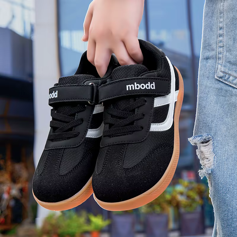 Chaussures de sport pour enfants, chaussures de sport à semelle plate et large pour enfants, chaussures de danse simples pour garçons/filles, chaussures de marche
