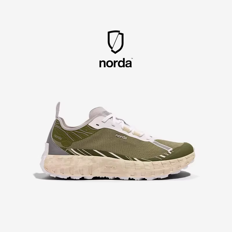 Chaussures de course tout-terrain basses pour hommes Norda 001, respirantes, légères, résistantes à l'usure, pour la randonnée en plein air et le sport.