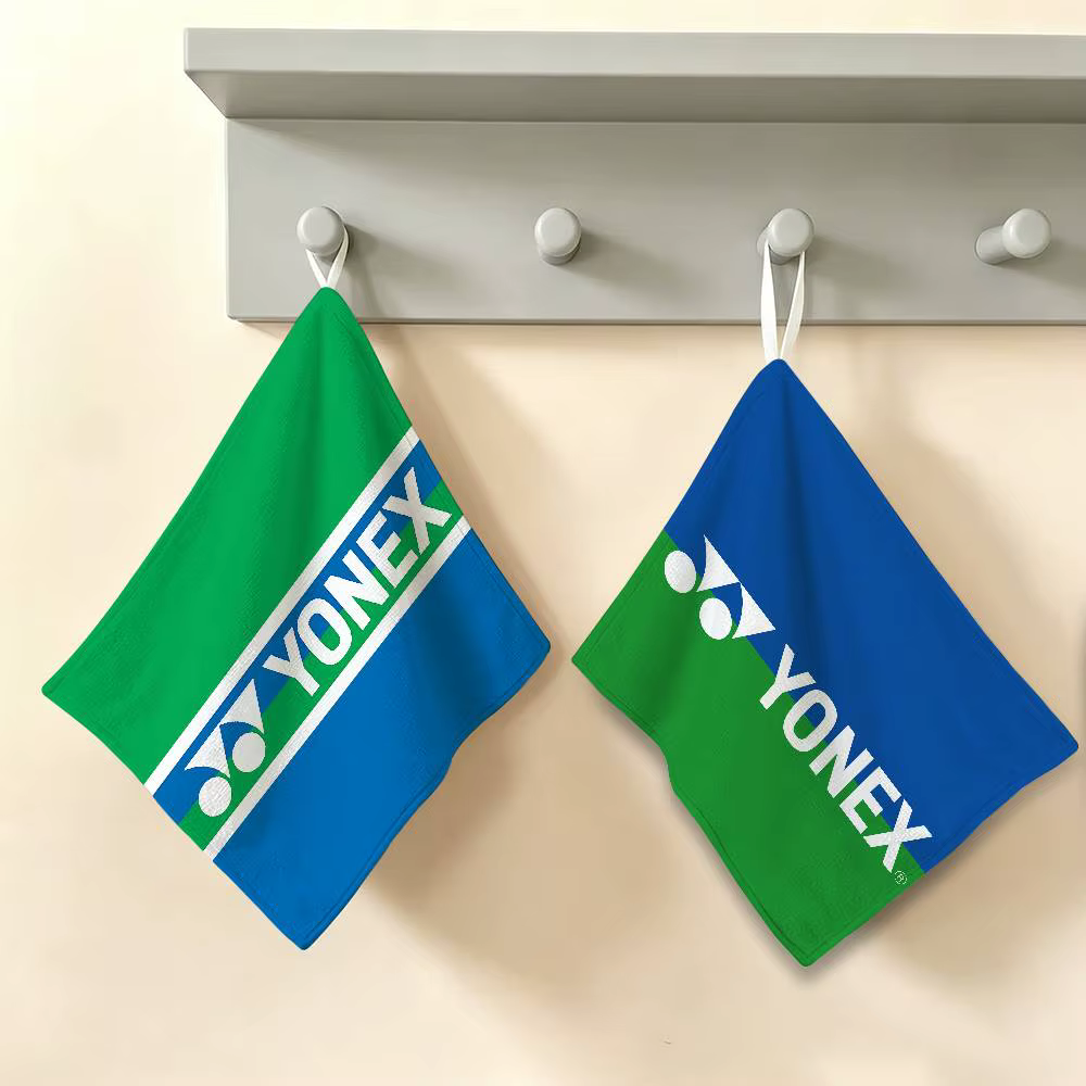 Serviette de sport Y-Yonex en polyester et coton, à séchage rapide, pour cuisine et salle de bain, à suspendre