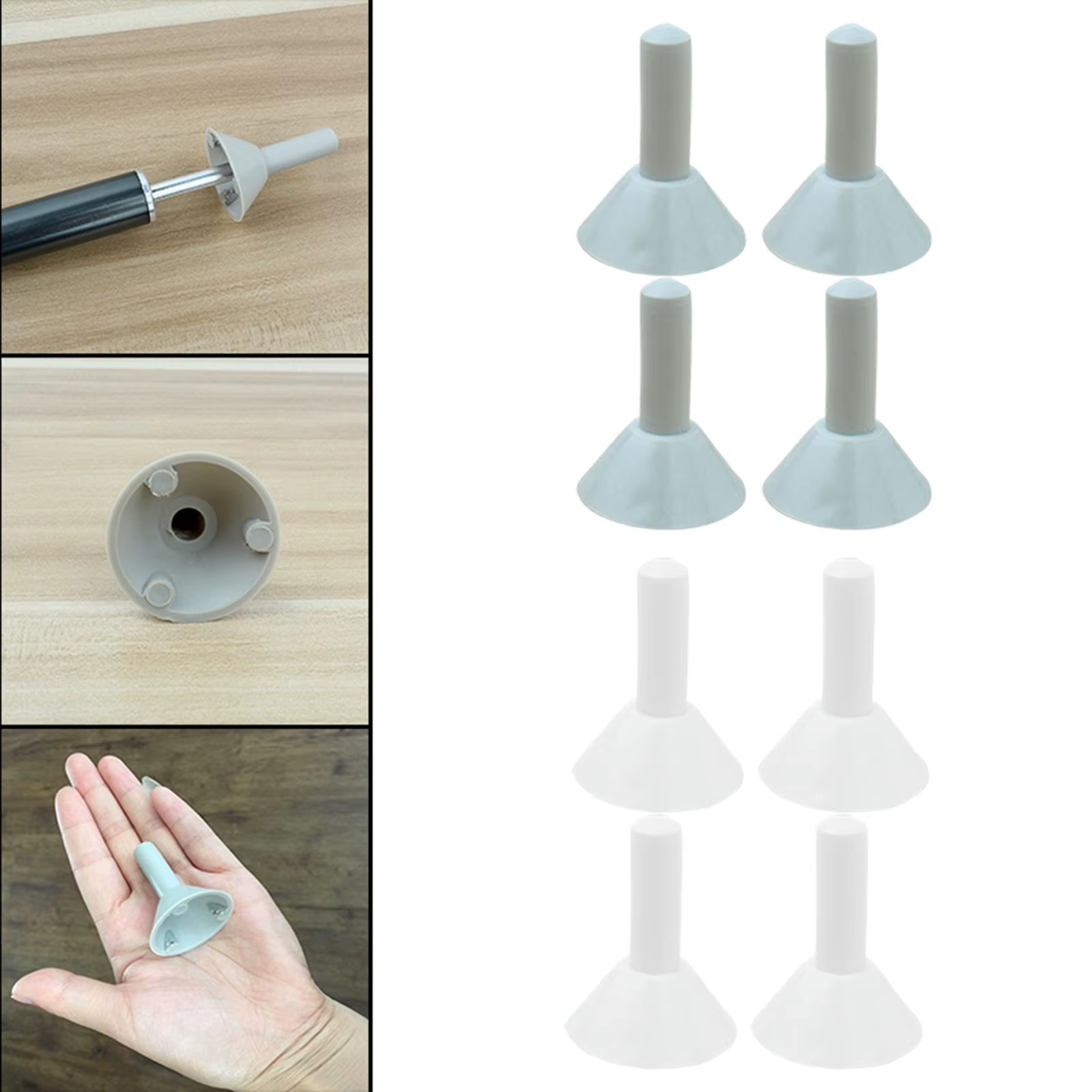 4x capuchons de Protection isolants pour poteau de tente