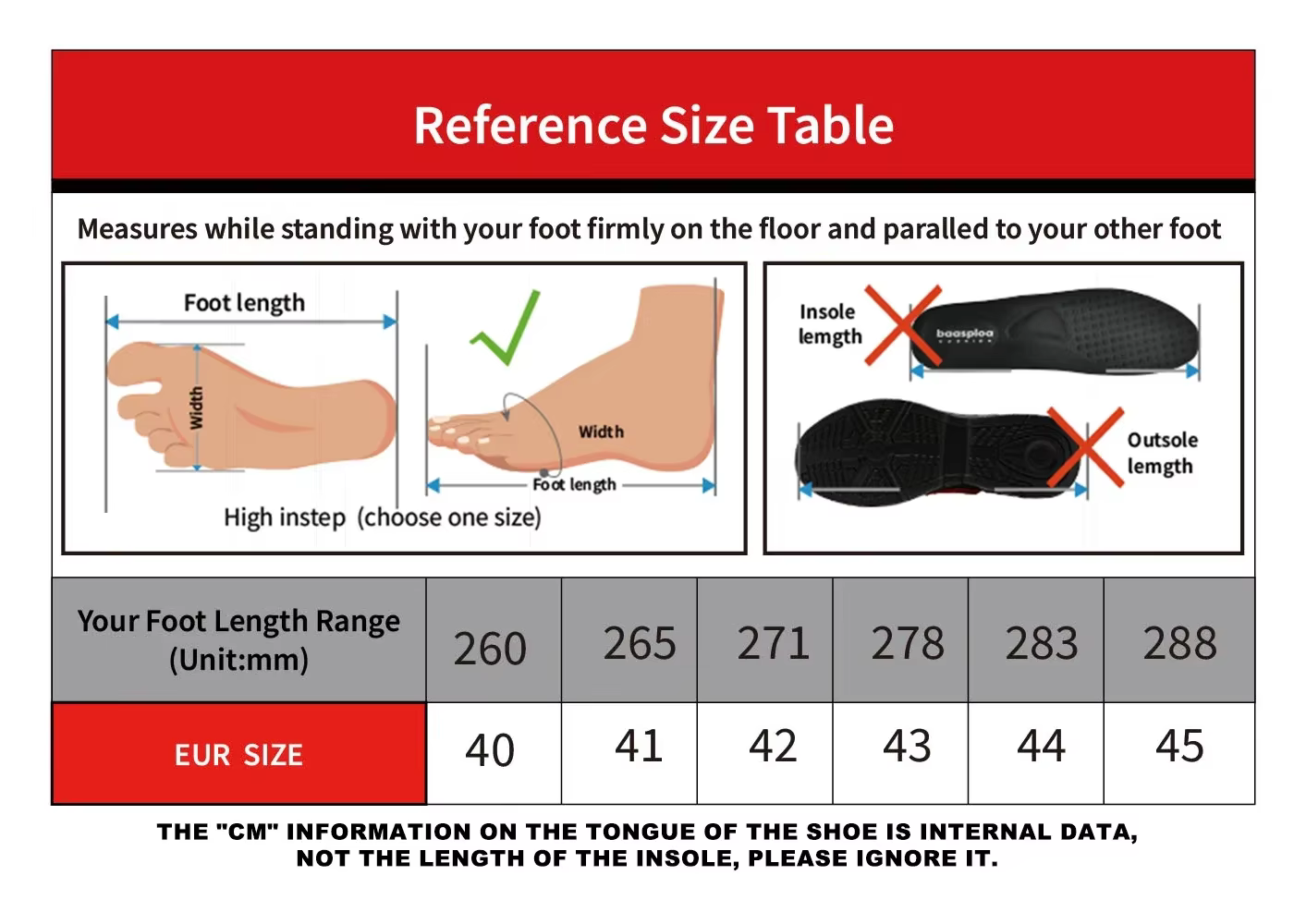 Baasploa – chaussures de randonnée pour hommes