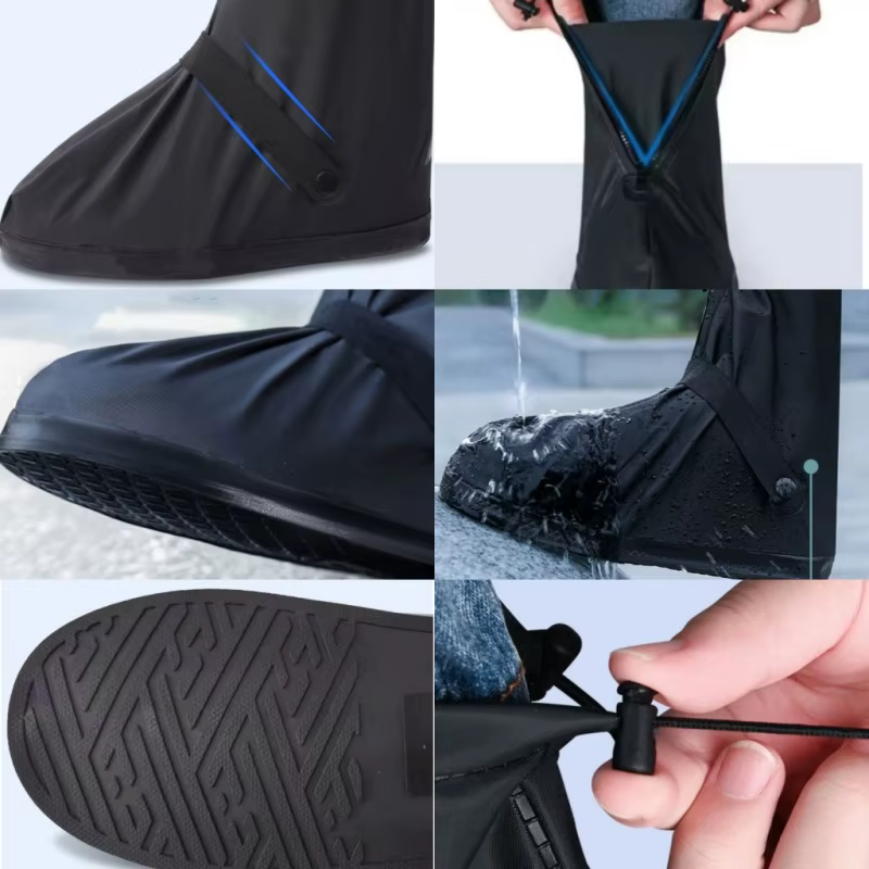 Couvre-chaussures imperméables pour la pluie
