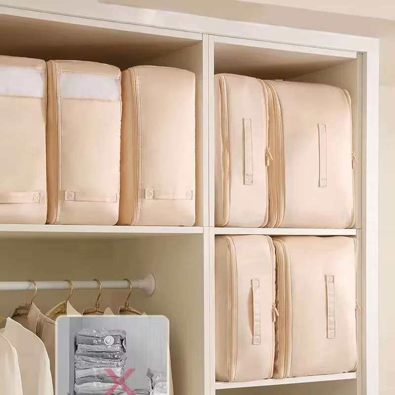 Grand sac de Compression couette vêtements placard armoire organisateur pochette de rangement Ultra gain de place