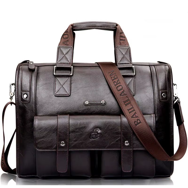 Porte-documents en cuir pour hommes